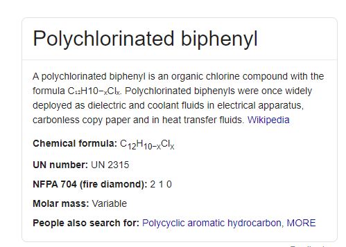 Polychlorinated Biphenyls (PCBs)