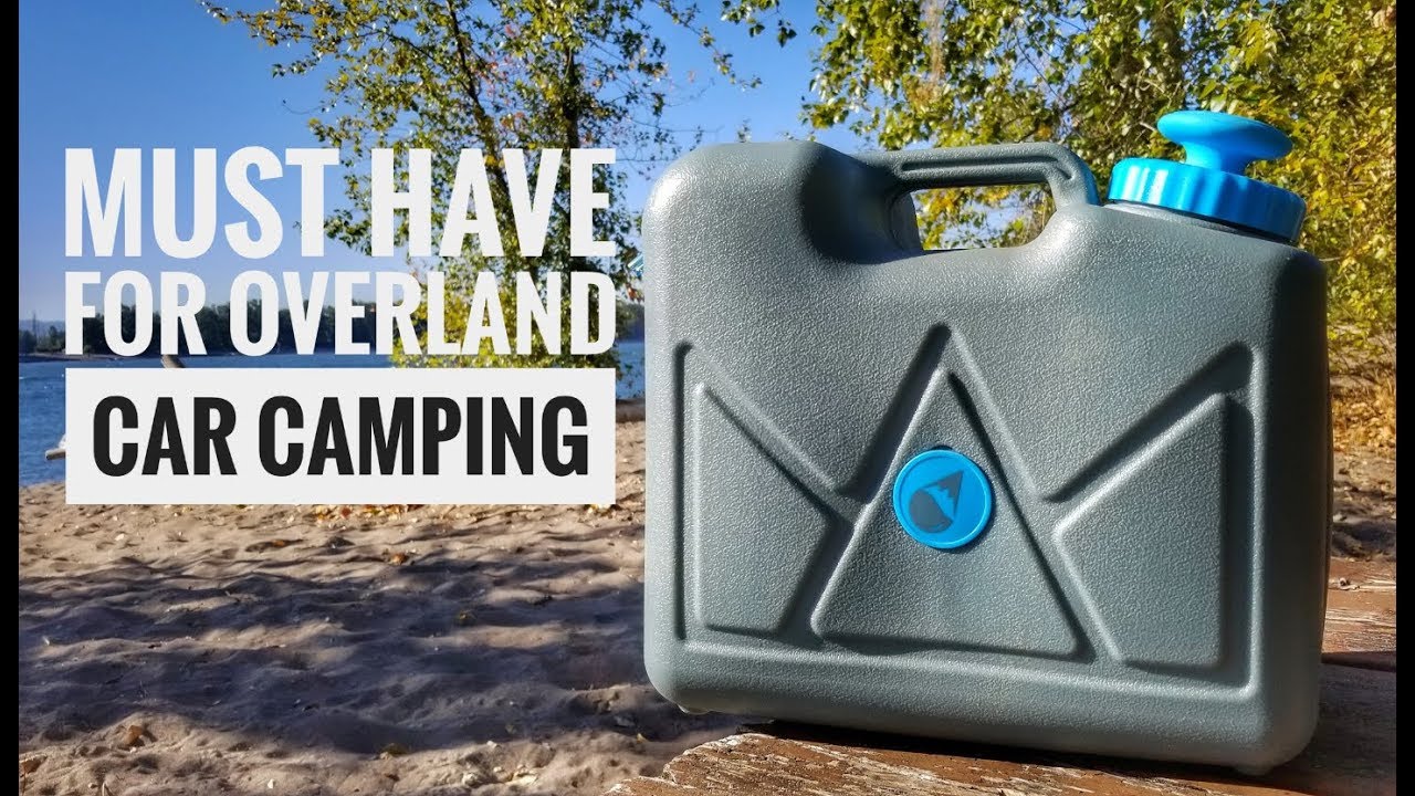 Must Have Overland Car Camping Gear Item - HydroBlu Pressurized Water