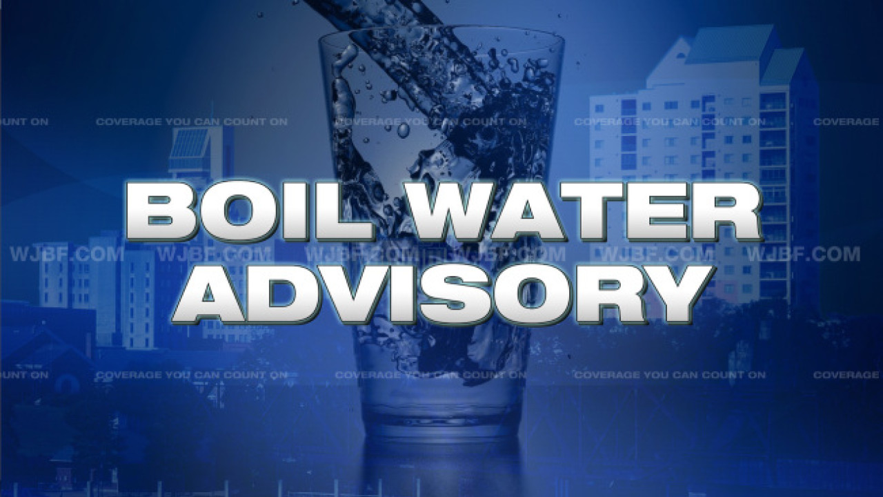 Boil water advisor issued for Jackson, SC