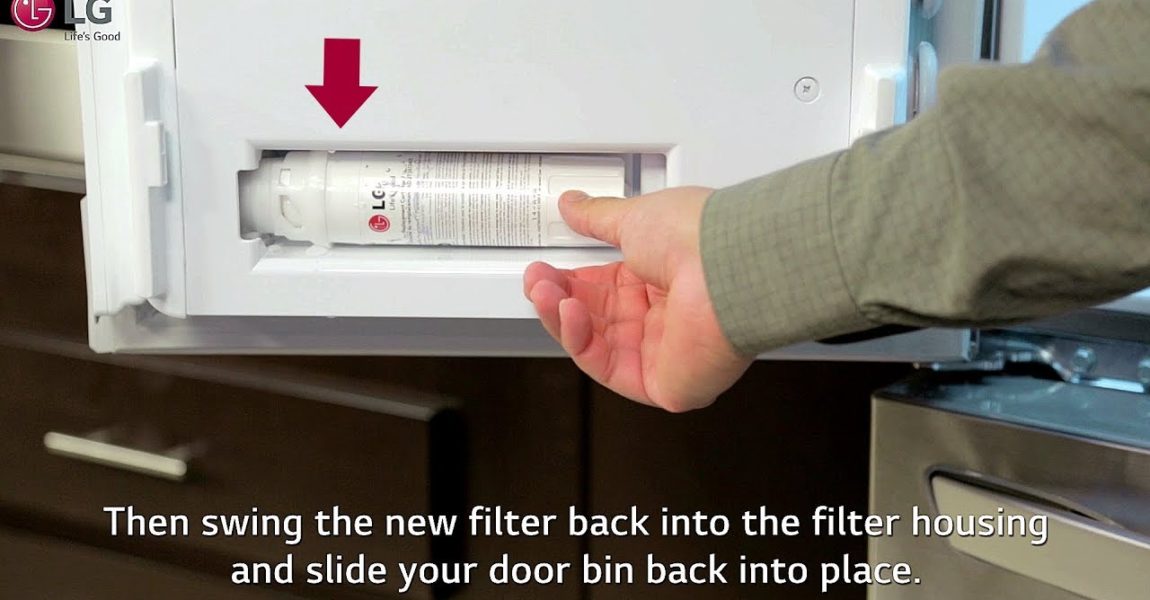 LG Refrigerator – How to Change the Water Filter (4 Door-French Door ...