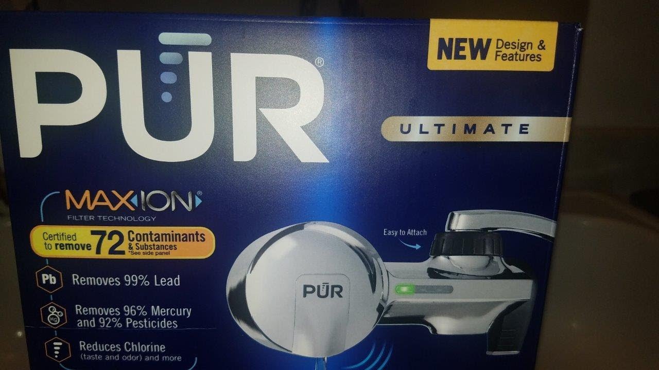 Review PUR Bluetooth Water Filtration Faucet + Fail