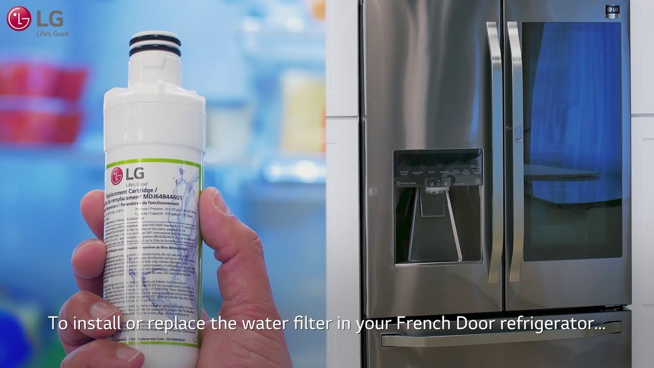 How To Replace Samsung French Door Refrigerator Water Filter